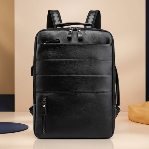 ZDH Metro sac à dos urbain cuir PU — vue 2